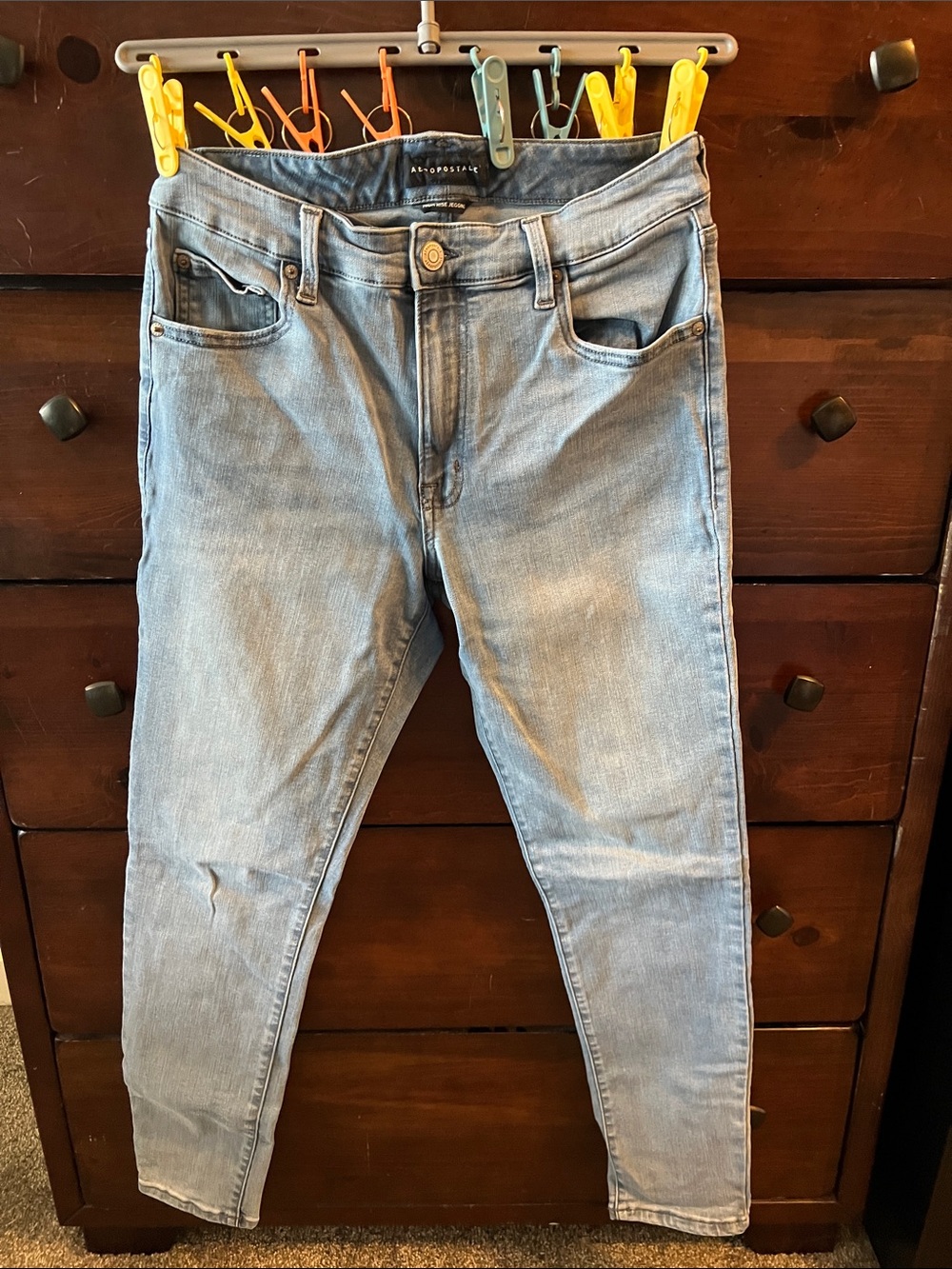 Aeropostale Light Blue Women's Jeggings